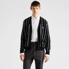 프라다 남성 브이넥 가디건 - Prada Mens V-neck Cardigan - prc12755x