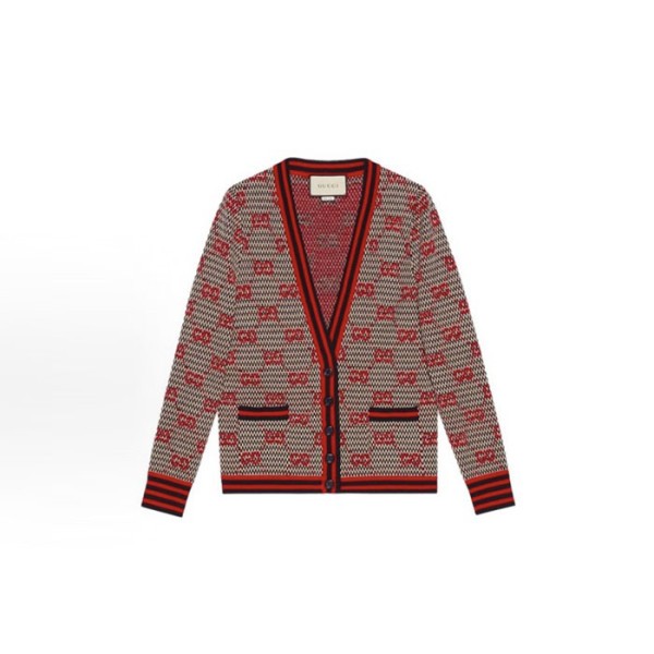 구찌 여성 브이넥 가디건 - Gucci Womens V-neck Cardigan - guc8904x