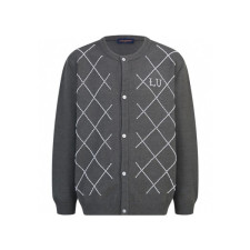 루이비통 남성 라운드 가디건 - Louis vuitton Mens Round Cardigan - lvc13561x