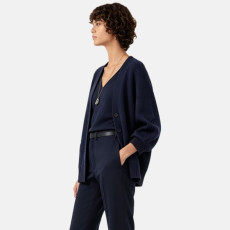 로로피아나 여성 브이넥 가디건 - Loro Piana Womens V-neck Cardigan - lpc15995x
