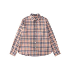 아크네 남/녀 핑크 체크 셔츠 - Acne Studios Unisex Pink Shirts - acn679x