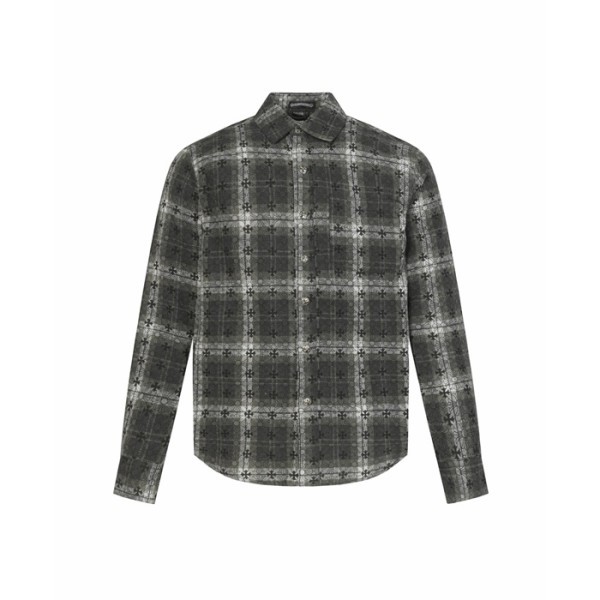 크롬하츠 남성 체크 셔츠 - Chrom hearts Mens Flanner Shirts - chc12176x