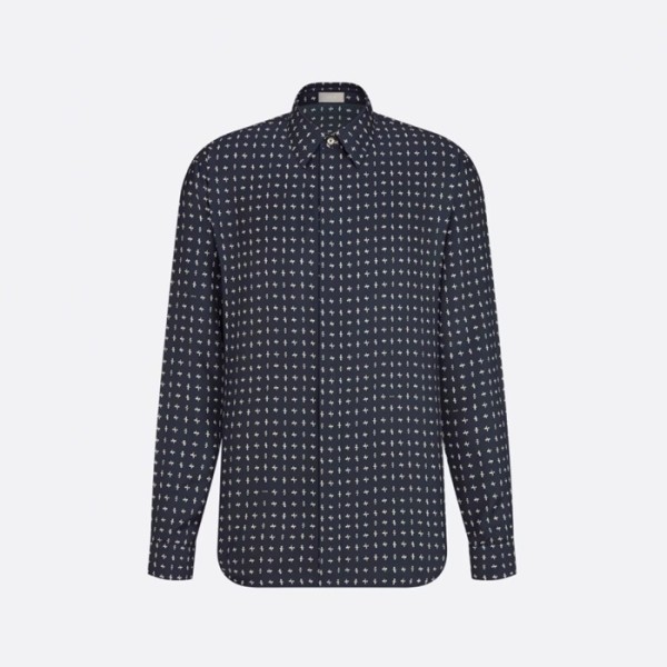 디올 남성 클래식 셔츠 - Dior Mens Dress Shirt - dic12373x