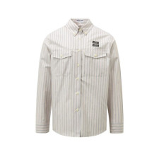 미우미우 남/녀 체크 셔츠 - Miumiu Unisex Flanner Shirts - miu4871x
