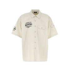 발렌시아가 남성 프로퍼티 포켓 반팔 셔츠 - Balenciaga Mens Property Pocket Short-Sleeved Shirt - bac14111x