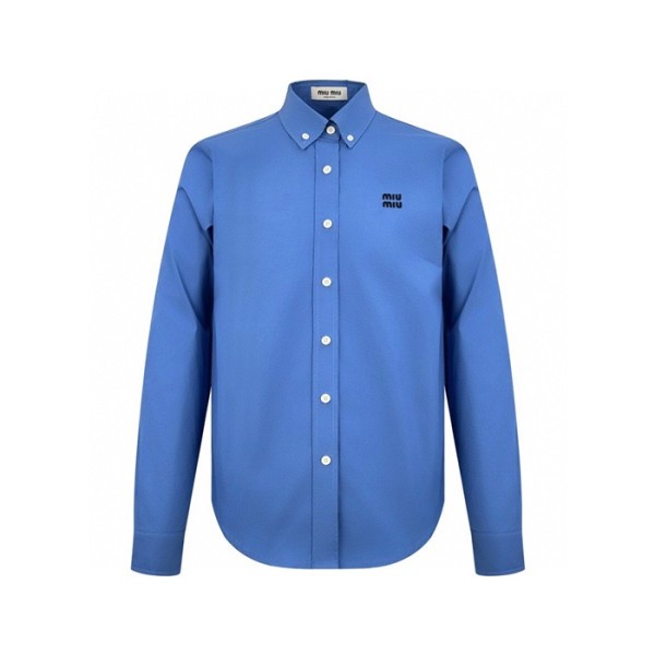 미우미우 남/녀 모던 셔츠 - Miumiu Unisex Modern Shirts - mic7996x