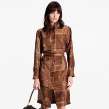루이비통 여성 셔츠 드레스 - Louis vuitton Womens Shirt Dress - lvc12717x