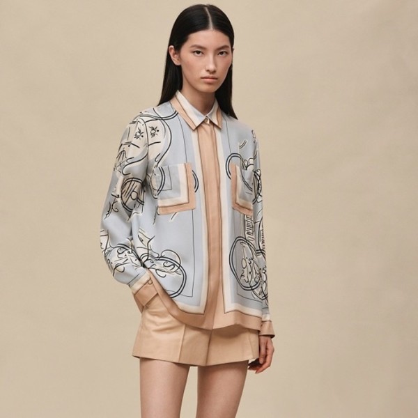 에르메스 여성 Palefroi Remix 클래식 셔츠 - Hermes Womens Palefroi Remix Classic Shirts - prc13095x