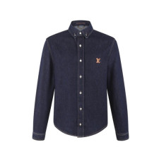 루이비통 남성 데님 셔츠 - Louis vuitton Mens Denim Shirts - lvc14979x