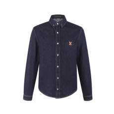 루이비통 남성 데님 셔츠 - Louis vuitton Mens Denim Shirts - lvc14979x
