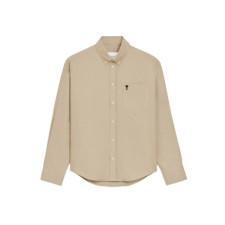 아미 남성 파리 자수 셔츠 - Ami Mens Paris Embroidered Shirt - amc15396x