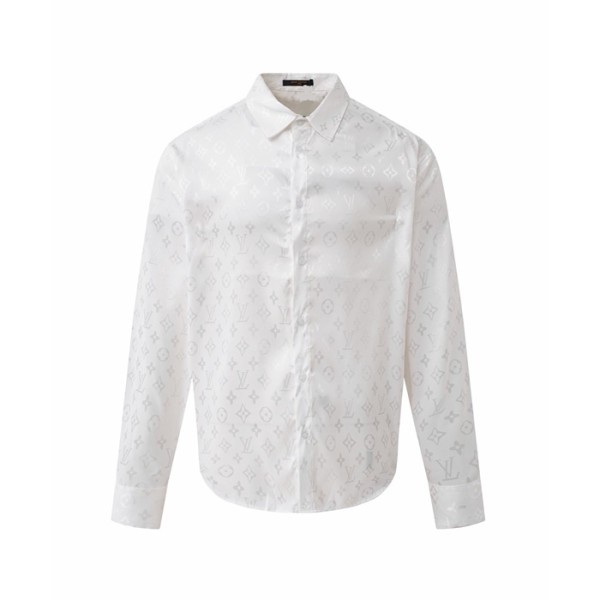 루이비통 남성 모노그램 셔츠 - Louis vuitton Mens Dress Shirts - lvc15803x