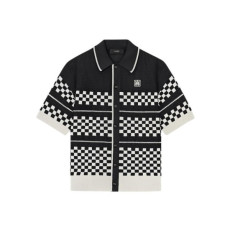아미리 남성 체크 메쉬 셔츠 - Amiri Mens Checkered Mesh Shirt - amc15985x