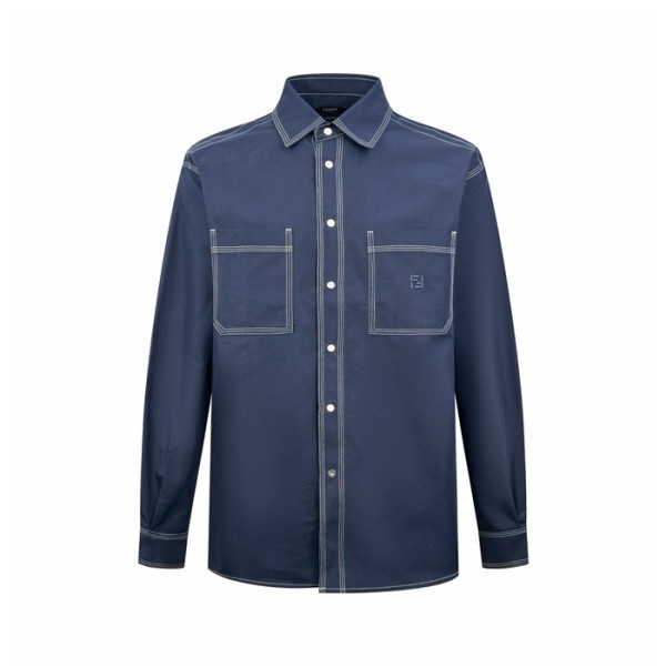 펜디 남성 데님 셔츠 - Fendi Mens Denim Shirts - fec16250x
