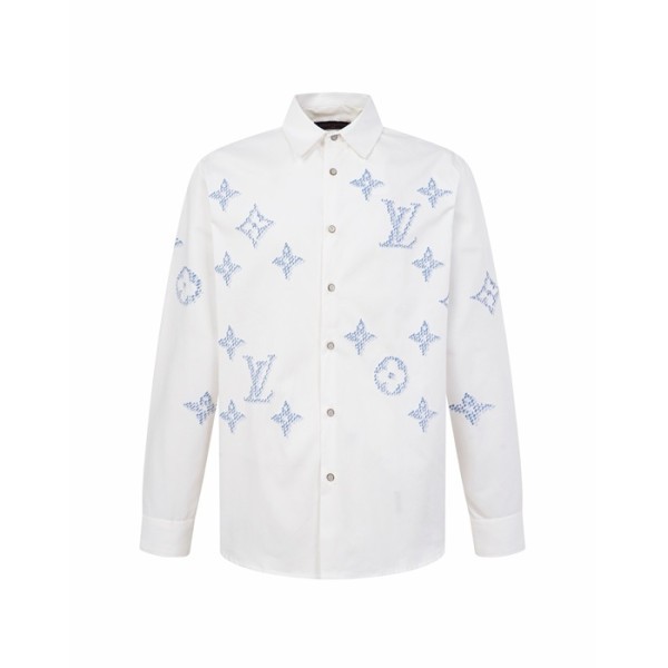 루이비통 남성 모노그램 셔츠 - Louis vuitton Mens Dress Shirts - lvc16254x