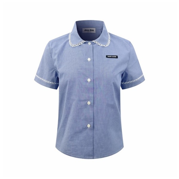 미우미우 여성 반팔 셔츠 - Miumiu Womens Polo Shirts - mic14620x