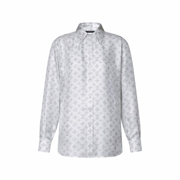 루이비통 여성 실크 셔츠 - Louis vuitton Womens Silk Shirt - lvc15074x