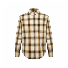 아미 남성 파리 자수 셔츠 - Ami Mens Paris Embroidered Shirt - amc16364x