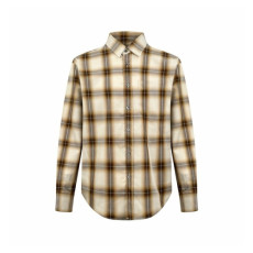 아미 남성 파리 자수 셔츠 - Ami Mens Paris Embroidered Shirt - amc16364x