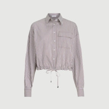 브루넬로 쿠치넬리 여성 스트라이프 셔츠 - Brunello Cucinelli Womens Striped Shirt - brc15136x