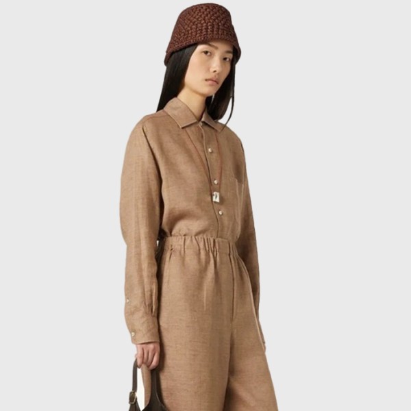 로로피아나 여성 테아 셔츠 - Loro Piana Womens Thea Shirt - lpc15585x