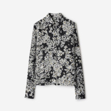 버버리 여성 레귤러핏 데이지 실크 셔츠 - Burberry Womens Regular Fit Daisy Silk Shirt - buc15884x