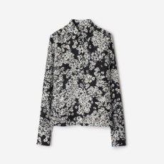 버버리 여성 레귤러핏 데이지 실크 셔츠 - Burberry Womens Regular Fit Daisy Silk Shirt - buc15884x