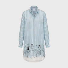 디올 여성 디오리비에라 롱 블라우스 - Dior Womens Dioriviera Long Blouse - dic15889x
