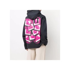 아크네 남/녀 블랙 후드티 - Acne Unisex Black Hoodie - acn0176x