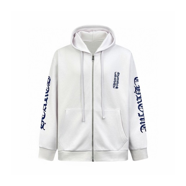 크롬하츠 남성 집업 후드티 - Chrom hearts Mens Zip-up Hooded - chc9735x