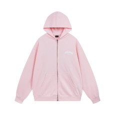 발렌시아가 남/녀 핑크 후드티 - Balenciaga Unisex Pink Hoodie - ba842x