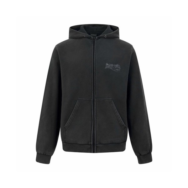 발렌시아가 남/녀 집업 후드티 - Balenciaga Unisex Zip-up Hooded - bac12827x