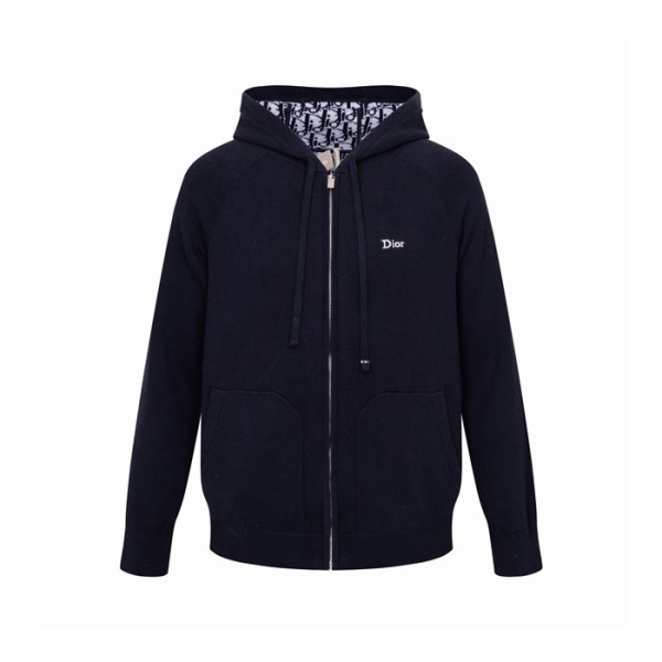 디올 남성 집업 후드티 - Dior Mens Zip-up Hooded - dic15275x