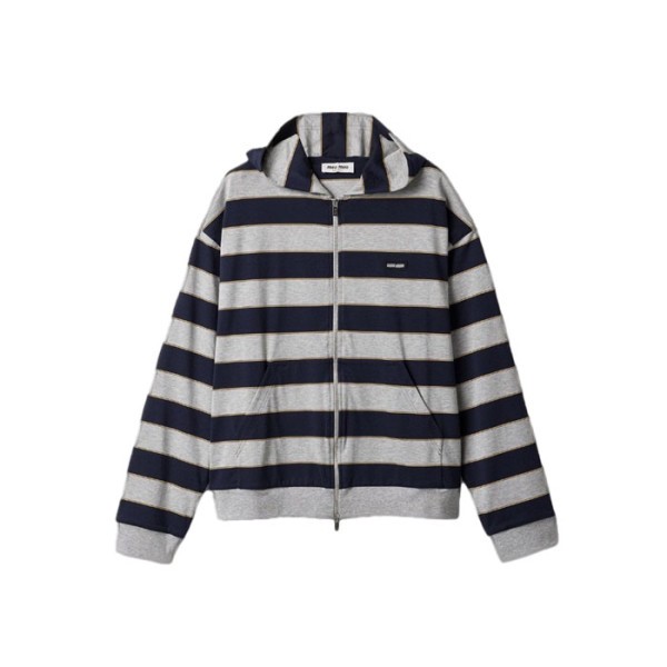 미우미우 여성 집업 후드티 - Miumiu Womens Zip-up Hooded - mic13122x