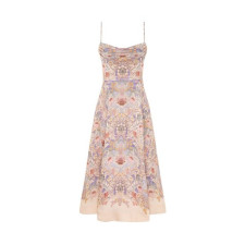 짐머만 여성 리벨리온 턱 미디 드레스 - Zimmermann Womens Rebellion Tuck Midi Dress - zic14273x