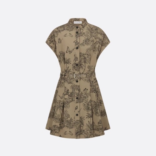 디올 여성 디오리비에라 숏 벨트 셔츠 드레스 - Dior Womens Dioriviera Short Belted Shirtdress - dic14550x