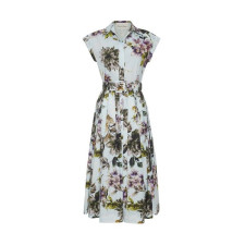 카라 카라 알바 여성 폴카 도트 미디 드레스 - Cara Cara Alba Womens Midi Dress - cac15043x