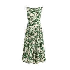 카라 카라 알바 여성 폴카 도트 미디 드레스 - Cara Cara Alba Womens Midi Dress - cac15044x