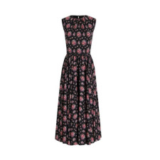 돌체앤가바나 여성 꽃무늬 미디 드레스 - Dolce&Gabbana Womens Floral Midi Dress - doc15048x