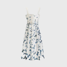 디올 여성 디오리비에라 미디 길이 벨트 드레스 - Dior Womens Dioriviera Mid-Length Belted Dress - dic15469x