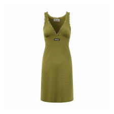 미우미우 여성 브이넥 원피스 - Miumiu Womens V-neck One-pieces - mic15523x