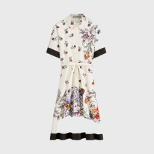 디올 여성 미디 길이 벨트 셔츠 드레스 - Dior Womens Mid-Length Belted Shirtdress - dic15667x