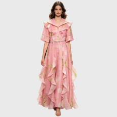 짐머만 여성 플로럴 드레스 - Zimmermann Womens Natura Flutter Dress - zic15742x