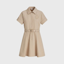디올 여성 메달리옹 벨티드 셔츠드레스 - Dior Womens Médaillon Belted Shirtdress - dic15746x