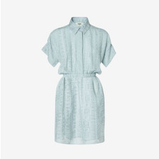 펜디 여성 페퀸 FF 번아웃 드레스 - Fendi Womens Pequin Ff Burnout Dress - fec15875x