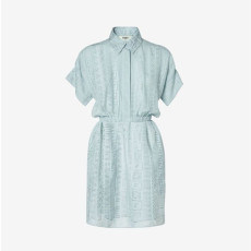 펜디 여성 페퀸 FF 번아웃 드레스 - Fendi Womens Pequin Ff Burnout Dress - fec15875x