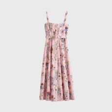 디올 여성 디오리비에라 미디 길이 벨트 드레스 - Dior Womens Dioriviera Mid-Length Belted Dress - dic15887x