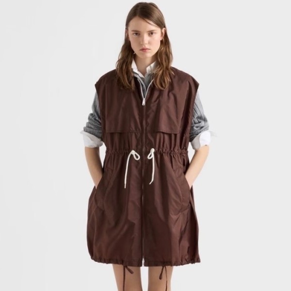 프라다 여성 경량 나일론 미니 드레스 - Prada Womens Lightweight Recycled Nylon Mini Dress - prc15979x
