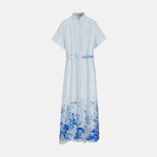 디올 여성 디오리비에라 롱 벨트 셔츠 드레스 - Dior Womens Dioriviera Long Belted Shirtdress - dic15986x