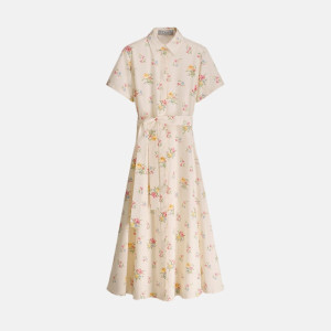 디올 여성 미디 길이 셔츠 드레스 - Dior Womens Mid-Length Shirt Dress - dic15991x